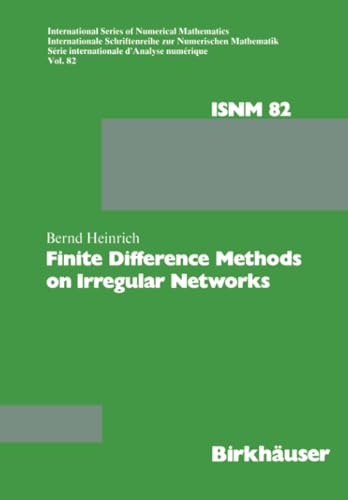 Stock image for Finite Difference Methods on Irregular Networks for sale by Chiron Media