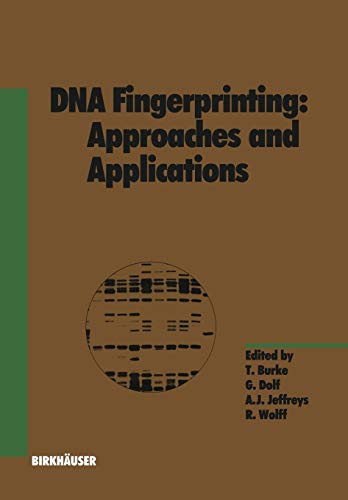 Stock image for DNA Fingerprinting: Approaches and Applications for sale by Chiron Media