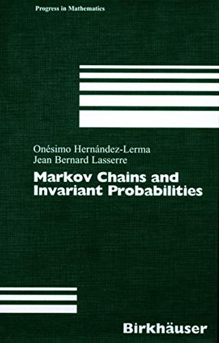 Immagine dell'editore per Markov Chains and Invariant Probabilities (Progress in Mathematics) venduto da Ria Christie Collections