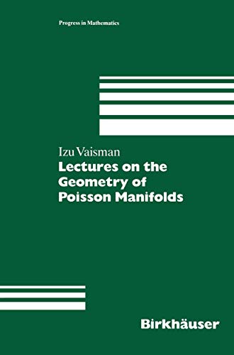 9783034896498: Lectures on the Geometry of Poisson Manifolds (Progress in Mathematics)