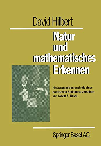 Imagen de archivo de David Hilbert Natur und mathematisches Erkennen a la venta por Chiron Media