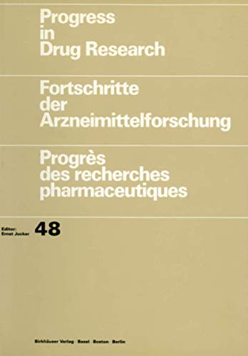 Imagen de archivo de Progress in Drug Research / Fortschritte der Arzneimittelforschung / Progrs des recherches pharmaceutiques a la venta por Lucky's Textbooks