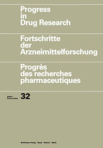 Stock image for Progress in Drug Research / Fortschritte der Arzneimittelforschung / Progres des recherches pharmaceutiques for sale by Chiron Media