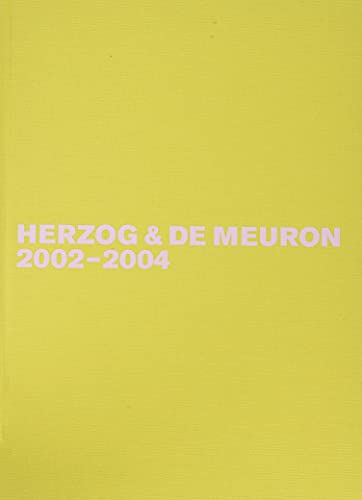 Herzog & De Meuron 2002-2004 -Language: german - Mack, Gerhard