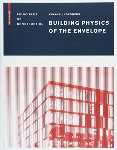 9783035611458: Building Physics of the Envelope (Principles of Construction)