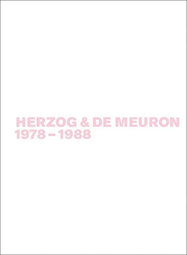 Immagine stock per Herzog & De Meuron 1978-1988: The Complete Works (1)