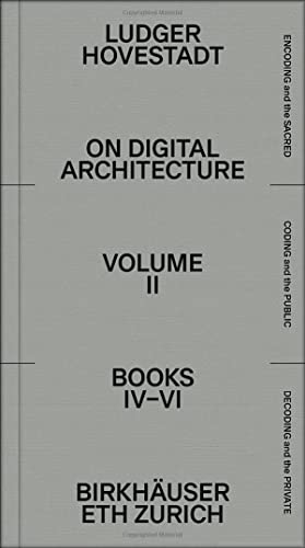 Beispielbild fr [On Digital Architecture in Ten Books] Vol. 2 zum Verkauf von Blackwell's