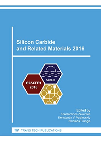Beispielbild fr Silicon Carbide and Related Materials 2016 (Materials Science Forum) zum Verkauf von Buchmarie