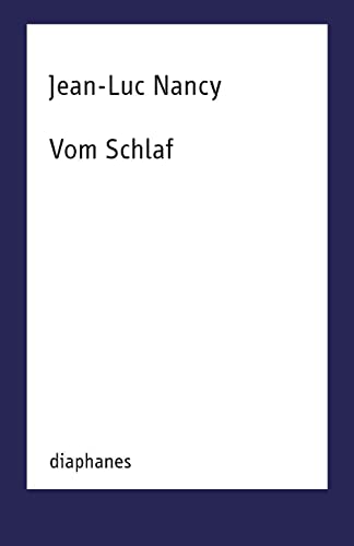 Stock image for Vom Schlaf for sale by GreatBookPrices