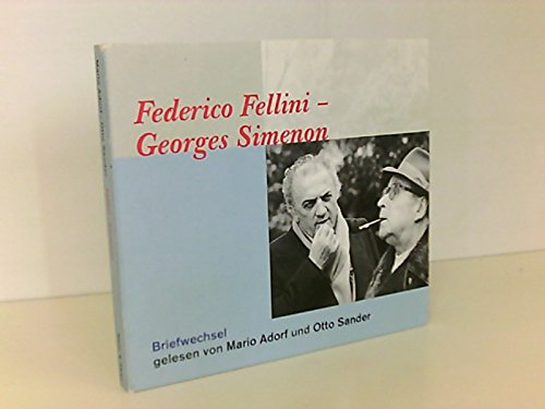 Stock image for federico Fellini & Georges Simenon: Briefwechsel (Digipack) for sale by medimops