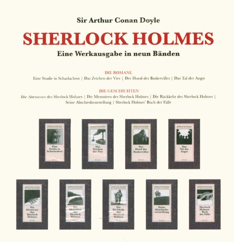 9783036951522: Sherlock Holmes. Eine Werkausgabe in neun Bnden: 9 Bde.