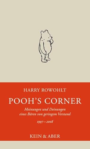 Pooh's Corner 1997 - 2008 (9783036955476) by Harry Rowohlt