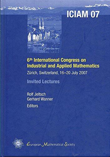 Imagen de archivo de Sixth International Congress on Industrial and Applied Mathematics (European Mathematical Society) a la venta por Half Price Books Inc.