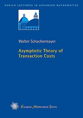 Imagen de archivo de Asymptotic Theory of Transaction Costs (Zurich Lectures in Advanced Mathematics) a la venta por Books Puddle