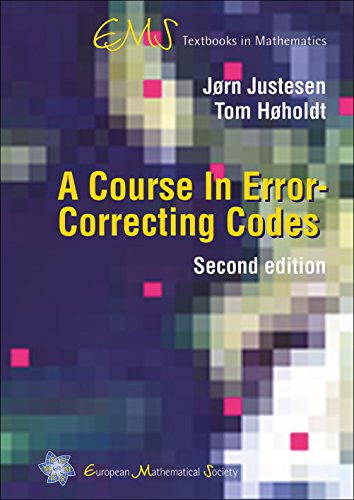 Imagen de archivo de A Course in Error-Correcting Codes (EMS Textbooks in Mathematics) a la venta por SecondSale