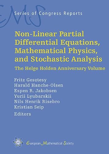 Beispielbild fr Non-Linear Partial Differential Equations, Mathematical Physics, and Stochastic Analysis zum Verkauf von Basi6 International
