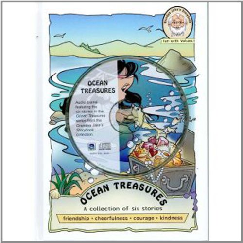 9783037300961: Ocean Treasures-Grandpa Jake's Hard Cover Kids Book-Plus Audio Book-Fun-Values-Friendship-Courtesy-Courage-Prayer-Short Stories for ... Kids-Helping Other (Grandpa Jake's Storybook)