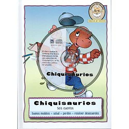 Stock image for CHIQUISAURIOS Abuelo Jake's Hard Cover Libro para Niños-Libro de Audio-Dinosaurios-Perd n-Cortesa-Historias cortas-Perd n-Historias Morales-Historias . Libros-Ayudando a otros, (Spanish Edition) for sale by HPB Inc.