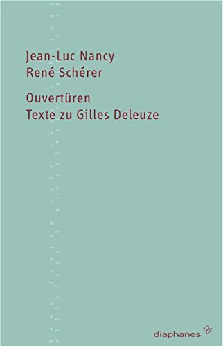 Imagen de archivo de Ouvertren. Texte zu Gilles Deleuze, a la venta por modernes antiquariat f. wiss. literatur