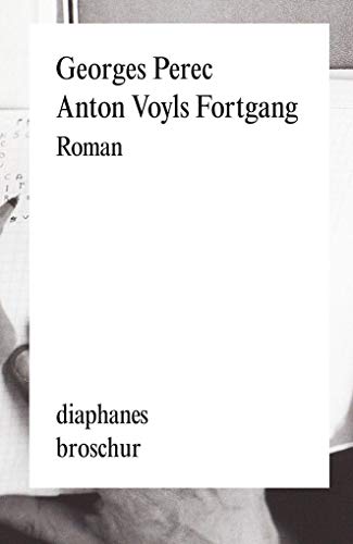 9783037343227: Anton Voyls Fortgang