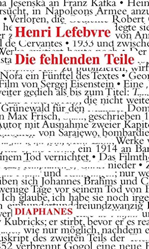 Stock image for Die fehlenden Teile -Language: german for sale by GreatBookPrices