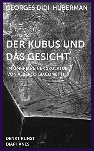 9783037348826: Der Kubus und das Gesicht: Im Umkreis einer Skulptur Alberto Giacomettis