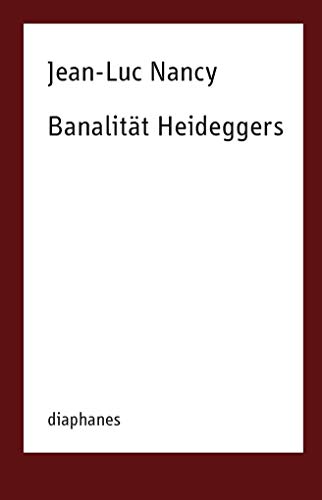 Beispielbild fr Banalitt Heideggers (TransPositionen) zum Verkauf von medimops