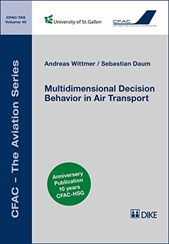 Stock image for Multidimensional Decison Behavior in Air Transport, 10 for sale by ThriftBooks-Atlanta