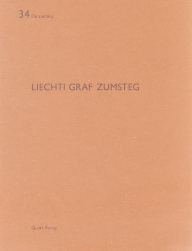 Stock image for Liechti Graf Zumsteg (English and German Edition) for sale by Antiquariat UEBUE