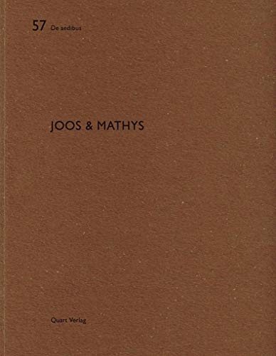 Stock image for Joos & Mathys. for sale by Antiquariat Luechinger