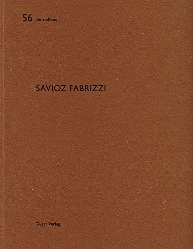 9783037610848: Savioz Fabrizzi