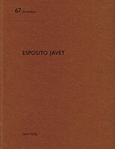 Beispielbild fr Esposito Javet: De aedibus (English and German Edition) zum Verkauf von Antiquariat UEBUE