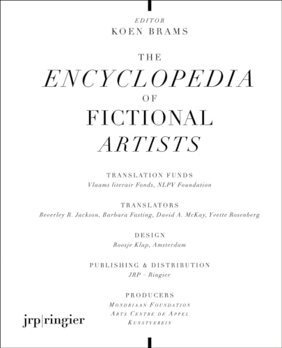 Beispielbild fr The Encyclopedia of Fictional Artists zum Verkauf von Midtown Scholar Bookstore