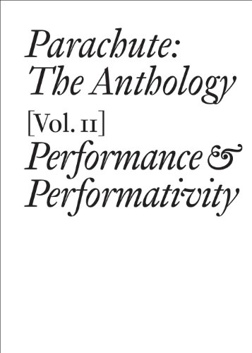 9783037642832: Parachute: The Anthology (1975-2000) Performance & Performativity (2)