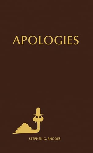 Beispielbild fr Stephen G. Rhodes: Apologies (English/German) zum Verkauf von Antiquariat UEBUE