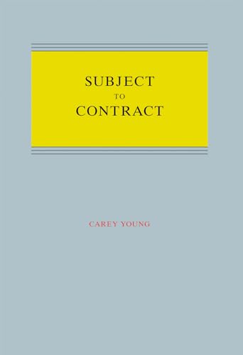 Stock image for Carey Young: Subject to Contract for sale by Midtown Scholar Bookstore