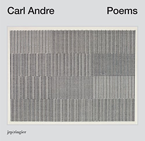 Imagen de archivo de Carl Andre: Poems a la venta por Hennessey + Ingalls