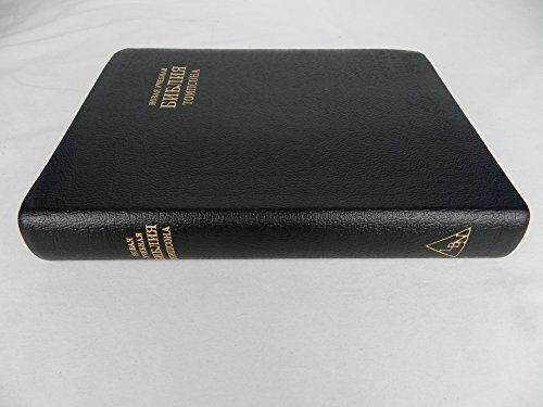 9783037710432: Russian Thompson Chain Study Bible / Black Luxury Leather Bound, Golden Edges, Thumb Index, Color Maps, Thompson's Study Aids / New TSB with Russian Synodal Text Translation