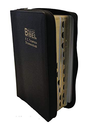 9783037711019: Bibelausgaben Neue Luther Bibel, F.C. Thompson, Studienausgabe, Reiverschlu, Cowhide-Cromwell Leder schwarz
