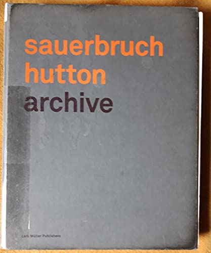 Stock image for Sauerbruch Hutton Archive 1 for sale by Books From California