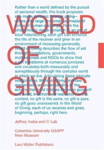 Imagen de archivo de The World of Giving a la venta por Powell's Bookstores Chicago, ABAA