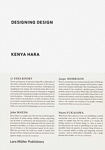 Stock image for Designing Design [Paperback] Hara, Kenya for sale by Lakeside Books