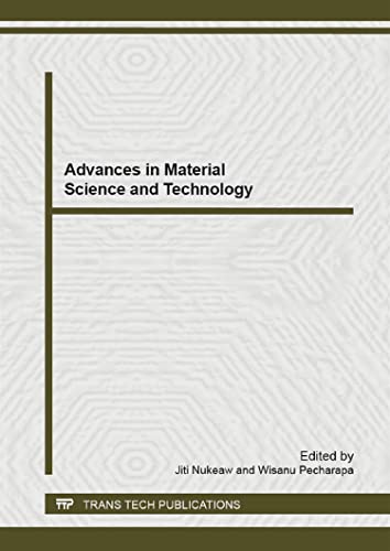 9783037858547: Advances in Material Science and Technology: Volume 802 (Advanced Materials Research, Volume 802)