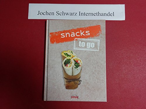 Beispielbild fr Snacks to go zum Verkauf von Versandantiquariat Jena