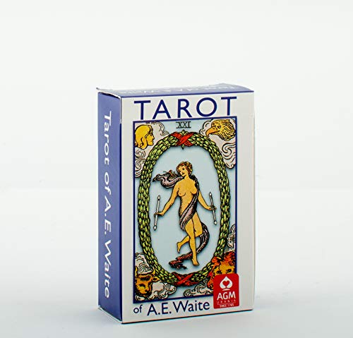 Beispielbild fr Tarot of a.E. Waite - Blue dition - Pocket Size zum Verkauf von Revaluation Books