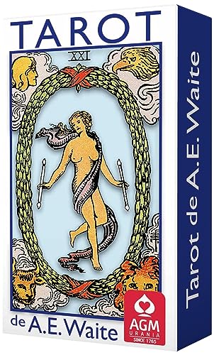 Imagen de archivo de Tarot de A.E. Waite Pocket Blue Edition Spanish a la venta por medimops