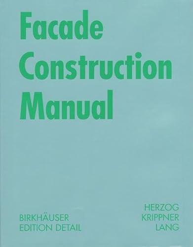 9783038212850: Facade Construction Manual