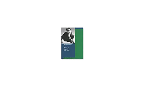 9783038231684: Werke: Essays III (Frankreich) 1941-1990