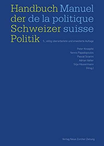 9783038238669: Handbuch der Schweizer Politik: Manuel de la politique suisse