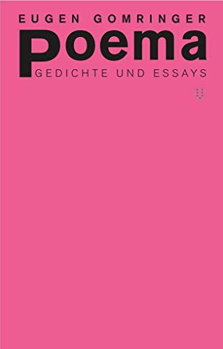9783038500476: poema: Gedichte und Essays